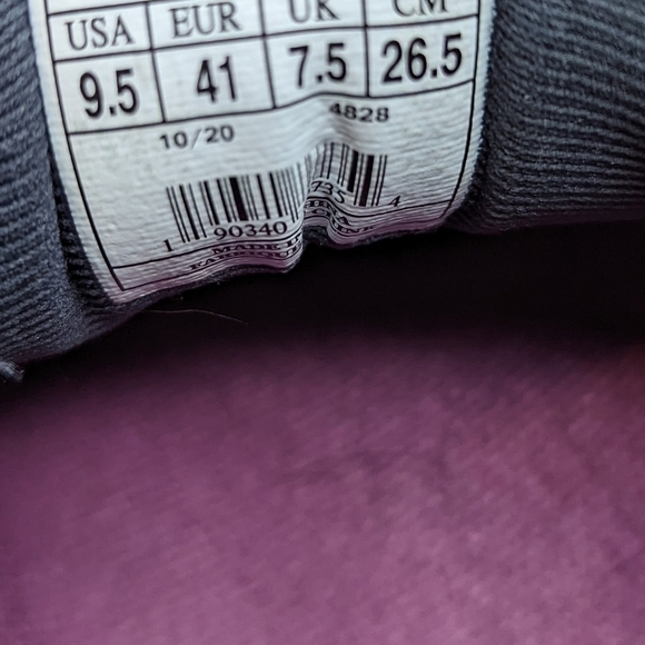 Brooks Ghost 13 1203381B550 Purple Running Shoes Sneakers Women's Size 9.5 B. Gr - Picture 10 of 11